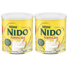 Nestle NIDO Dry Fortificada Milk Powder 미국 네슬레 니도 포르티카다 탈지 분유 360g 2통