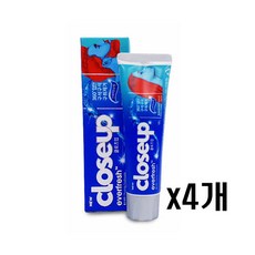 [유니크앤몰] 클로즈업 스피아민트치약 120g, 4개
