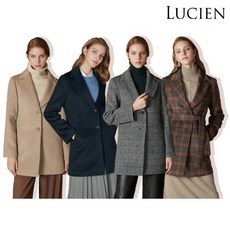 루시앙 루시앙_여성 루시앙 20FW 울 블렌디드 벨티드 패딩 코트 (P001248851)