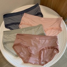 kirahosi 여성 팬티 편한 여자 속옷 삼각 드로즈 팬티 311 ML +덧신 증정 DO10yeph