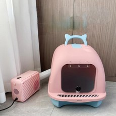 팻드라이룸 반려동물 드라이기 드라이룸 건조기 고양이와 강아지를 위한 빠른 초저소음 개 지능형 온도, 1개, B, 상세페이지참고