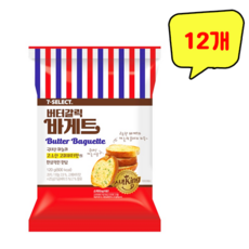 버터갈릭 바게트, 120g, 12개