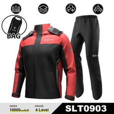 남녀공용 오토바이 레인 코트 재킷 방풍 방수 커버 낚시 의류 하이킹 캠핑, 10 SLT0903-Red_03 XL