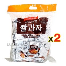 크리스피 허니눈꽃 쌀과자, 920g, 2개