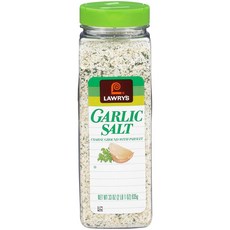 Lawry's Coarse Ground Garlic Salt with Parsley (33 oz.) 로리스 파슬리를 넣은 굵은 갈은 마늘소금(33온스), 1개, 935g