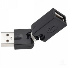 360도 회전 USB암수포트 방향전환젠더 꺽이는커넥터 접이식 ㄱ자