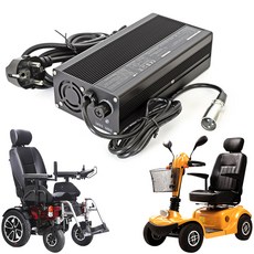 그랜드메디 전동휠체어/전동스쿠터 겸용 배터리 충전기, 주문상품: 휠체어/스쿠터 충전기