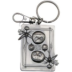 Nightmare Before Christmas Disney Pewter Keychain 크리스마스의 악몽 디즈니 백랍 열쇠고리, 21597, 1"