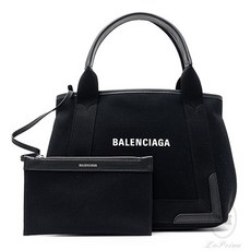 발렌시아가 [BALENCIAGA] 네이비 카바스 스몰 쇼퍼백 339933-AQ38N-1000