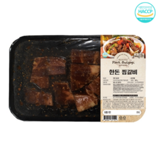 한돈 찜갈비 (900g X 2팩), 27개