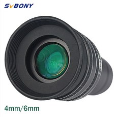 SVBONY 1.25 인치아이피스 SWA 58도 4mm/6mm 천문학 용 망원경 단안 쌍안경 W2491, 02_6mm