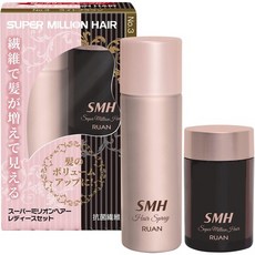 일본직발송 6. 슈퍼 밀리언 헤어 여성 세트 라이트 브라운 NO.3 (슈퍼 밀리언 헤어 10G + 슈퍼 밀리언 헤, One Size, 1개