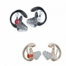 Surefire 슈어파이어 EP4 M(Midium) 블랙 귀마개 소음방지, 1개, 1쌍