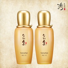 수려한 화윤 보습 수액 스킨 1 + 1, 80ml, 2개 - 수려한효비담