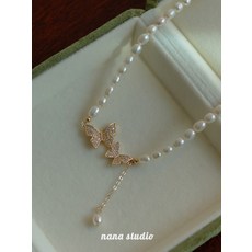 쌀알진주귀걸이