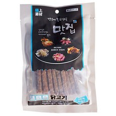 푸들 소형견 말랑한간식 애견 져키 닭고기 포메 노령견 어미견 말린간식, 1개, 100g