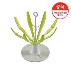 베아바 플라워 젖병 건조대 네온 L537, 해당없음, FREE/FREE