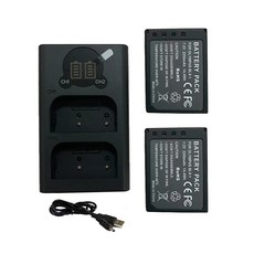 Olympus OM- om을위한 BLX- 배터리 + 충전기., 04 green, 1개