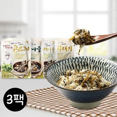 윤영근의 비벼먹는 착한나물3팩(곤드레/유채나물/시래기/취나물), 착한나물 시래기 3팩, 240g, 2개