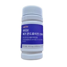 락티브 메가 콘드로이친 1500 900mg 60정 물과함께 하루한번 메가 한국씨엔에스팜 성인남녀 일반식품 콘드리친 콘트로이친 콘드로친 콘드로이친 효능