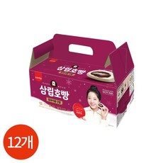 삼립 발효미종 단팥 호빵 90g x 12개, 없음