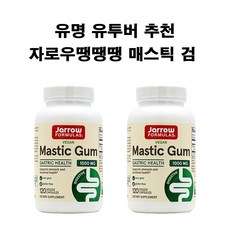 매스틱검 Jarrow Mastic Gum 자로우 매스틱검 120정 2개