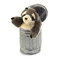 움직이는너구리인형