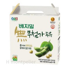 베지밀 무첨가 두유, 3040ml, 10box