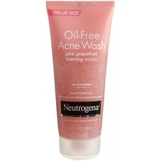 비타민 C 살리실산 여드름 치료 약 온화한 거품이 이는 비타민 C를 가진 Neutrogena 기름 자유로운 분, 1