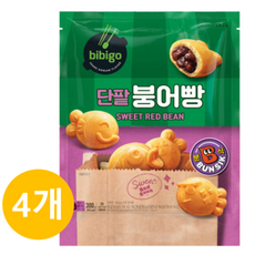 CJ 비비고 단팥 붕어빵, 4개, 300g