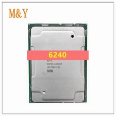 Xeon Gold medal 6240 공식 버전 CPU C621 서버 마더보드용 LGA3647 2.6GHz 24.75MB 150W 18 코어 3, 한개옵션0
