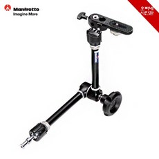 [오빠네사진관] Manfrotto 대형매직암 244 ARM+CAMERA BRACKET 카메라거치대 방송촬영장비 조이포토25부품, 244ARM+카메라브라켓, 1개, 기본구성