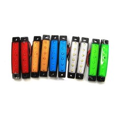 12V 24V LED 차폭등 시그널램프 깜빡이 미등 휀다등, 1개