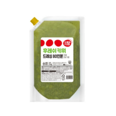식자재왕 후레쉬키위드레싱 2kg, 6개