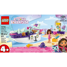 레고 개비의 매직 하우스 개비와 인어냥의 배와 스파 10786