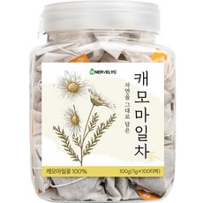 이너블릭 캐모마일차 티백 PLA 친환경 필터, 1g, 100개입, 1개 - 버틀러티