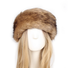 러시아 샤프카 소련 에스키모 밍크 모피 페이크퍼 겨울 털 모자