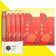 더웰 희원향 45g 10개입 2개(+하늘선물 물티슈 10매), 2개