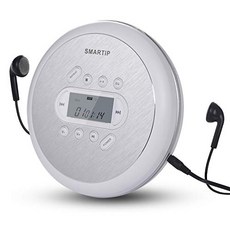 Lenco 어린 이용 휴대용 CD 플레이어 개인용 MP3 CD 플레이어 헤드폰 및 USB 충전 케이블이있는 휴대용 디스크 맨 내진성 보호 소형 음악 CD 워크맨 CD CD-R CD-RW 및 MP3-CD 자동차 및 가정용 CD -65384, 단일옵션, 단일옵션