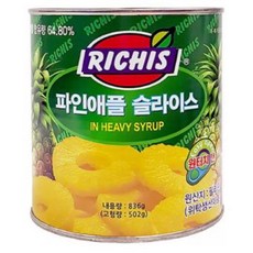 리치스 슬라이스 파인애플 통조림