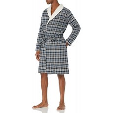 UGG 멘스 칼리브 배스로브 블루 플레이드 라지 엑스 라지 US 아마존 남성 의류 매장