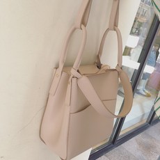 채현스토어 대학생크로스백가방 인싸템 버켓백 여성 대용량 숄더 오피스 쇼퍼백 PU 소프트레더