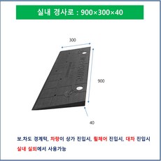 KRS 차량진입판 700 - 320 - 70 (7Cm)상가진입판 장애인경사로, 1개