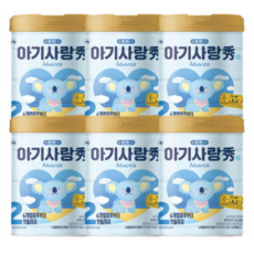 남양유업 리뉴얼 아기사랑 수 2단계 750g X 6통