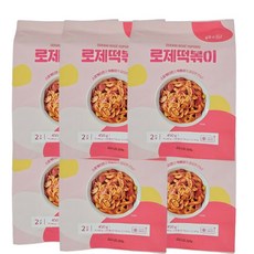 두끼 로제 떡볶이 450g x 6팩, 6개