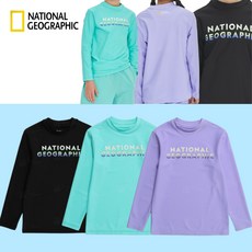 [국내매장정품] 내셔널지오그래픽 키즈수영복 남아 여아 래쉬가드 상의 워터 티셔츠