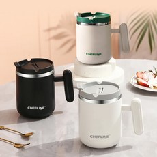 셰프라인 블랑 텀블러 이중단열 컵, 1개, 400ml, CLIH-M1W