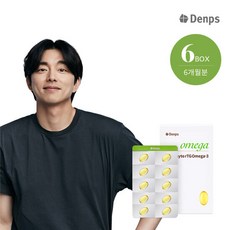 [덴프스] 식물성 알티지 오메가3 총6개월/6BOX (비건 인증 원료), 단품, 단품