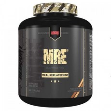 Redcon1 MRE 식사 대체 단백질 7.15 파운드 동물성 단백질 실제 전체 식품 공급원 47G 단백질 저당 (땅콩 버터 쿠키) R, 단일상품, 단일상품