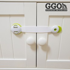 GGOSA 듀얼 버튼 서랍 안전감금장치 2p, 3팩, 핑크